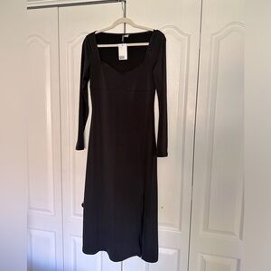 H&M black dress